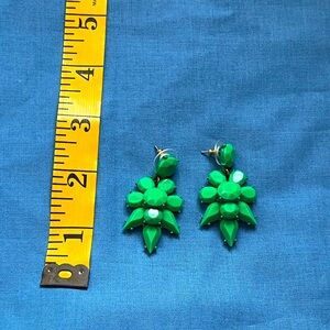 Jcrew Green Earrings